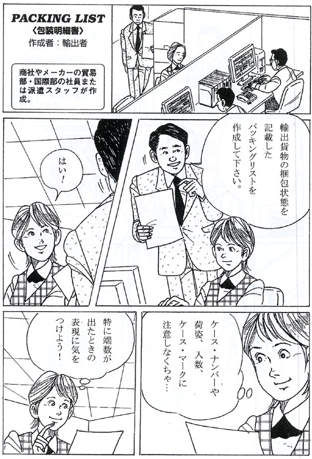 パッキング・リスト