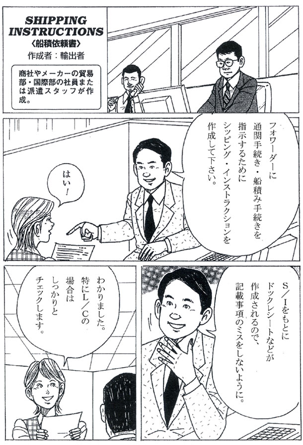 シッピング・インストラクション